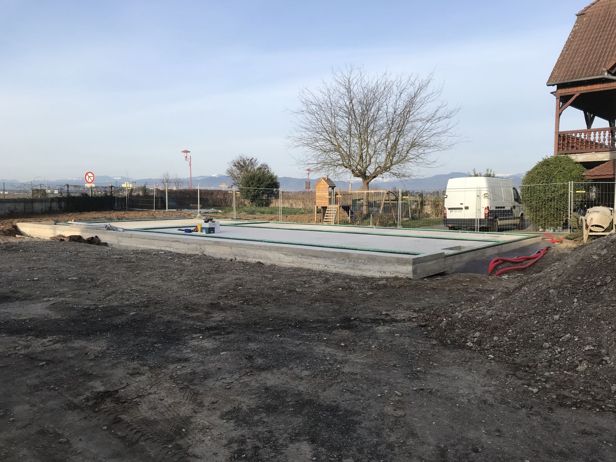 Construction d&#8217;une maison ossature bois à Holtzwihr Souffelweyersheim 0