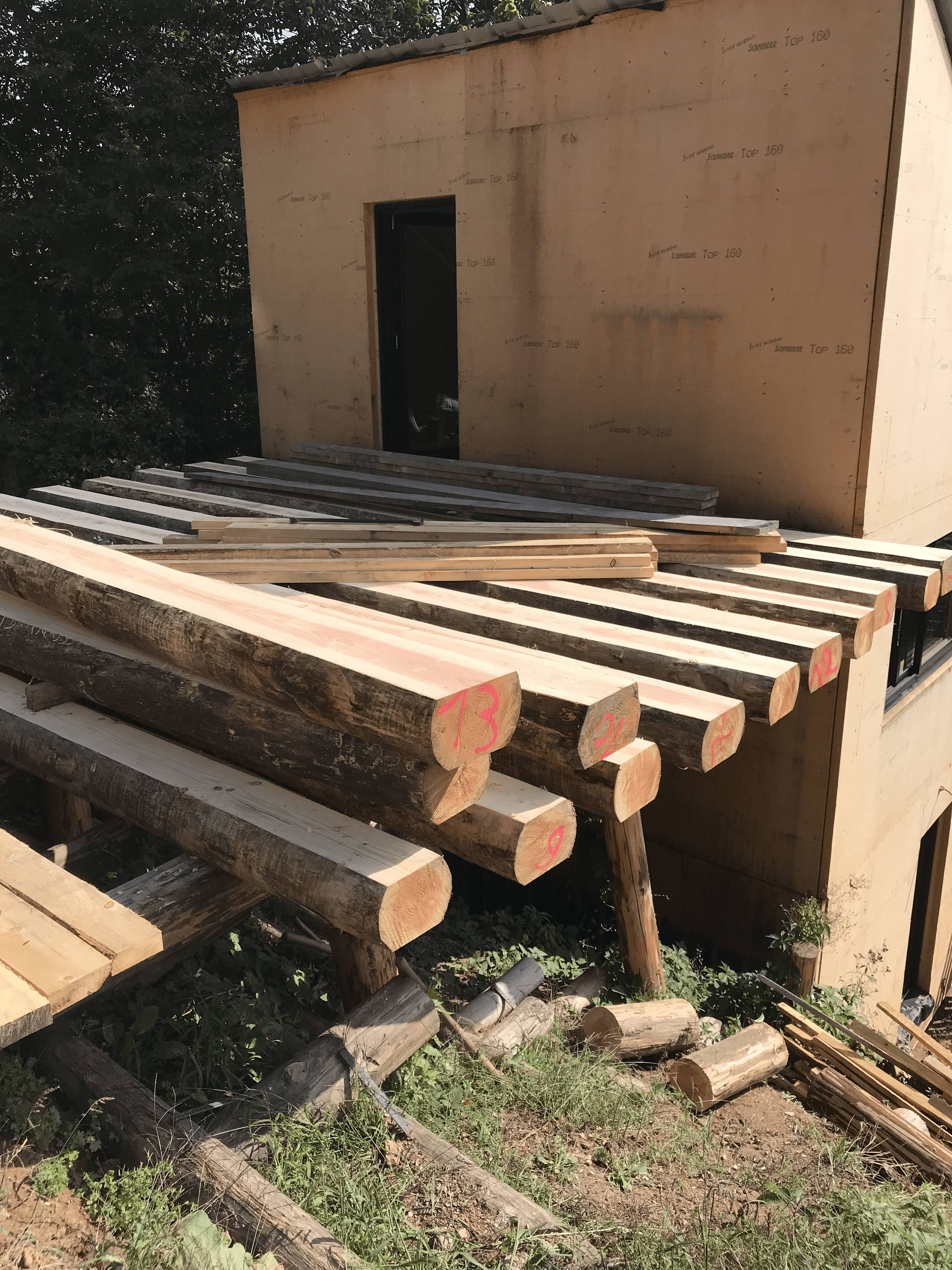 Construction d&#8217;une maison ossature bois à Mollkirch Erstein